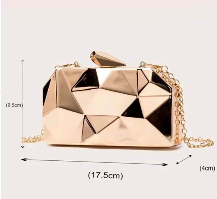 BOLSA ACRÍLICO GEOMÉTRICO + Envío Gratis