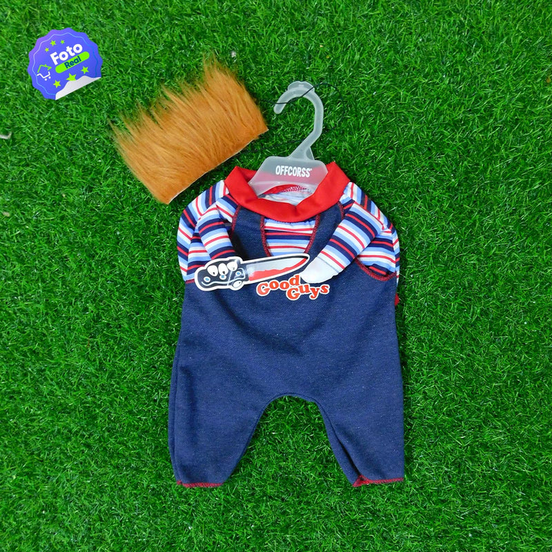 Disfraz Chucky: El Terror del Halloween para Tu Mascota - Envío Gratis