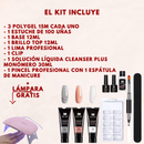 Manicura Mágica: Kit de Polygel + Lámpara de Secado GRATIS