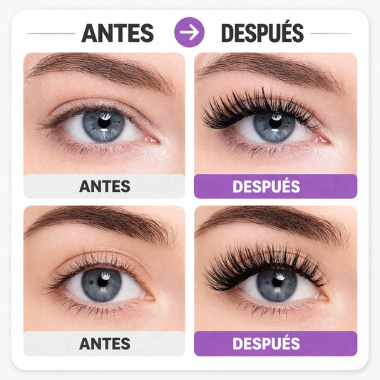 LashPower® - Extensiones de pestañas en casa con efecto profesional de salón
