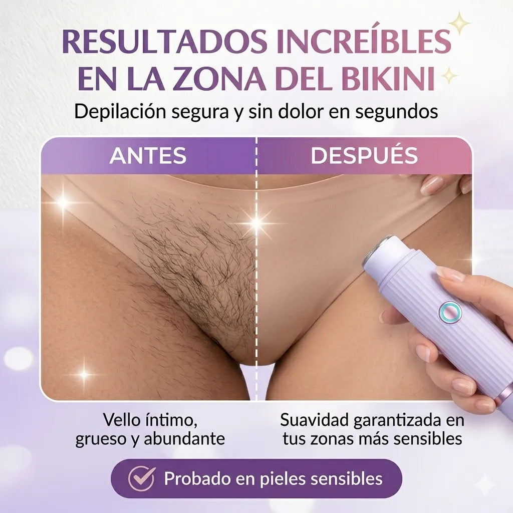 SilkGlide® Depilación Suave 2 en 1