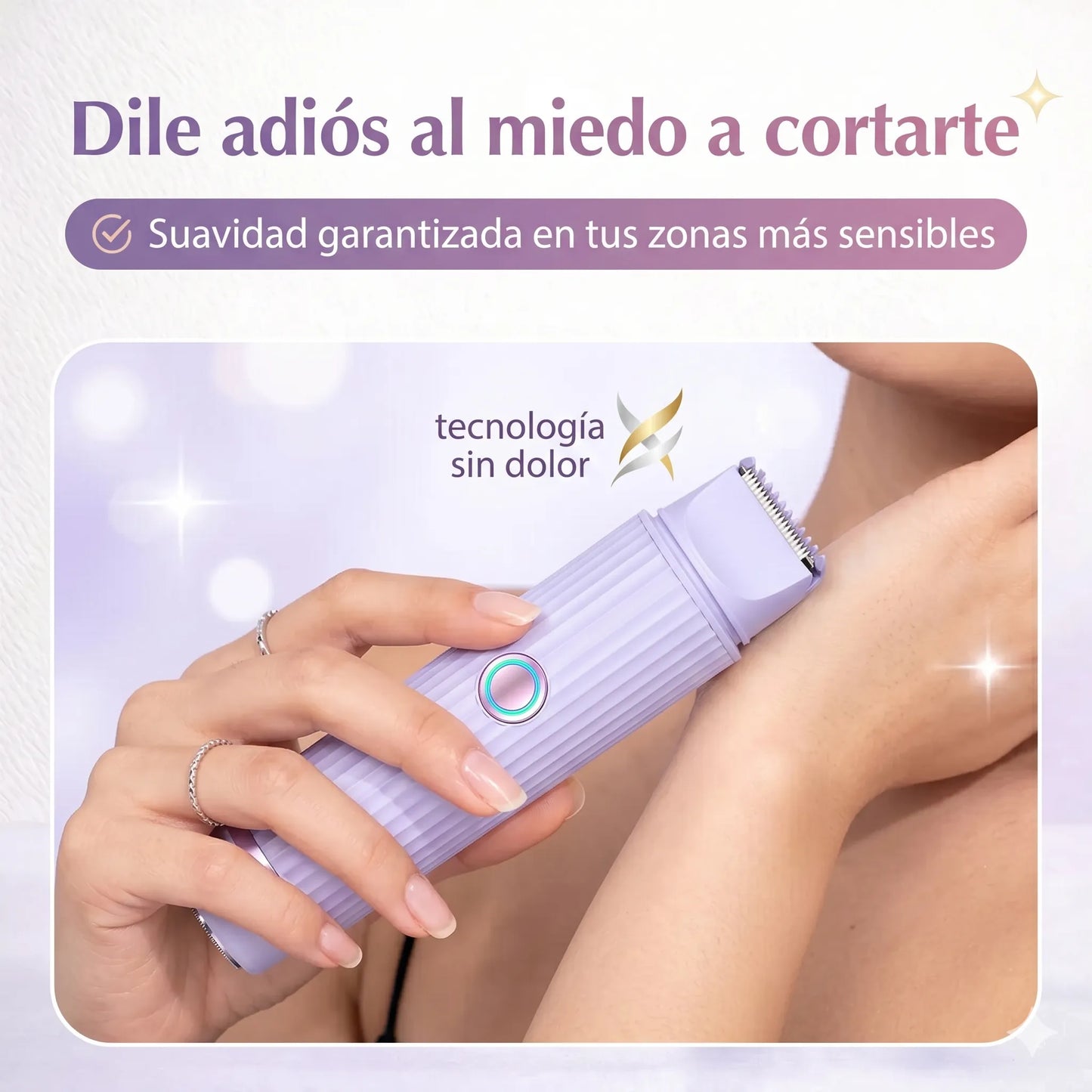 SilkGlide® Depilación Suave 2 en 1