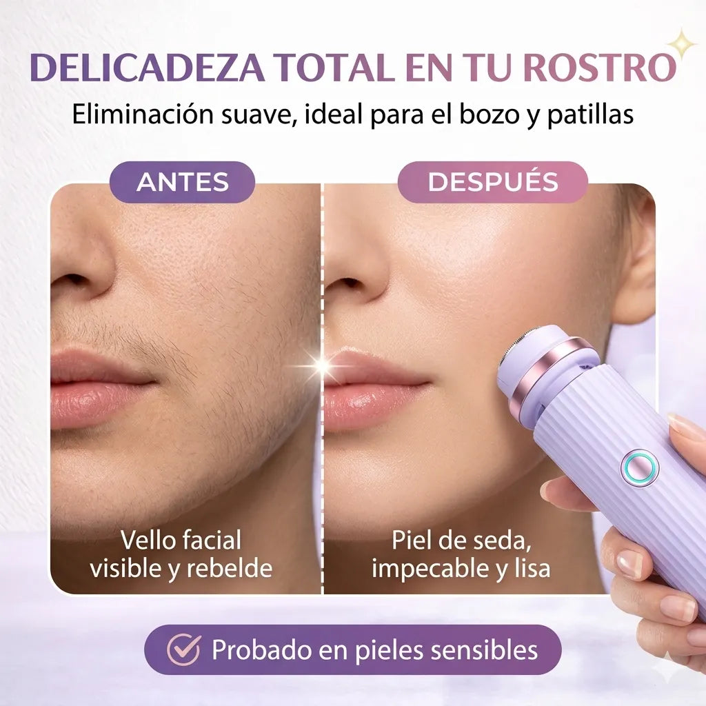 SilkGlide® Depilación Suave 2 en 1