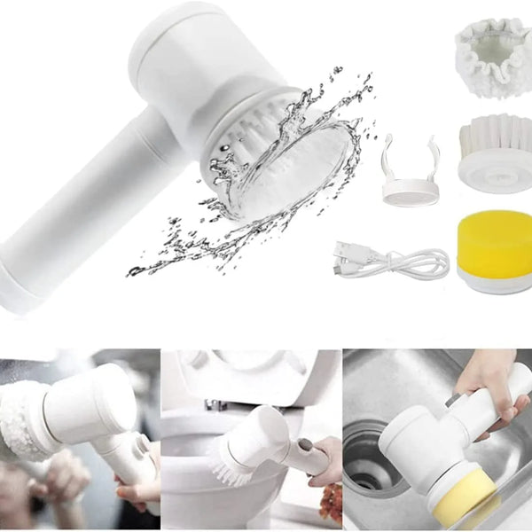 Cepillo Limpieza Eléctrico 5 in 1 - PAGA AL RECIBIR - ENVÍO GRATIS 🚚